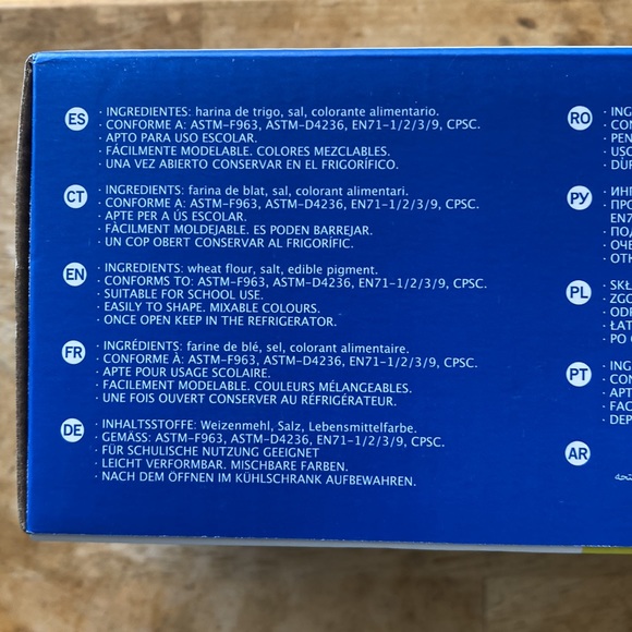 Milan Box 5 cans 142 g Neon Soft Dough - Picture 4 of 4